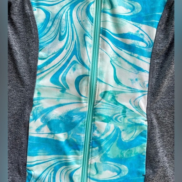 Justice Girls Athletic Zip Jacket  Size 8 - Picture 2 of 5